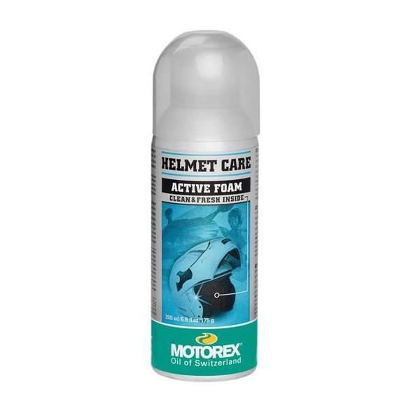 Helmet care foam