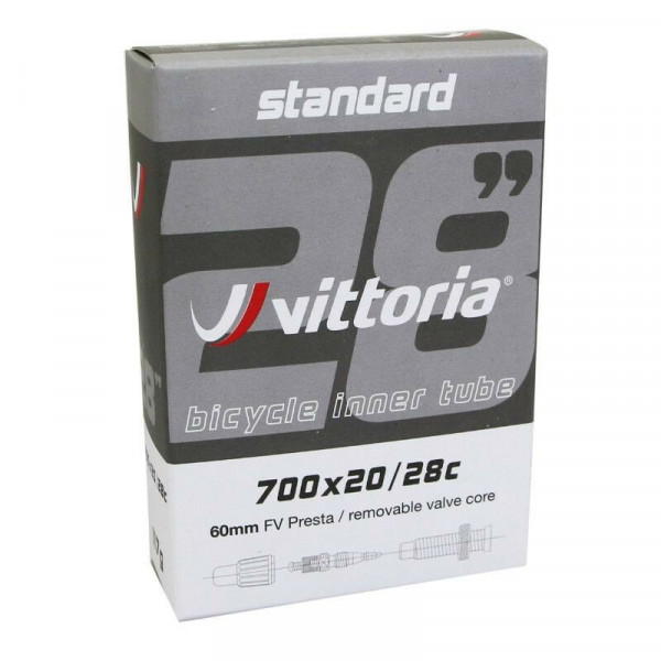 Vittoria Slanga 700x20/28 60mm ventill