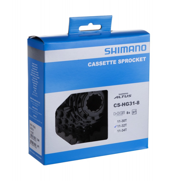 Shimano Altus 8gíra 11-32 tennur