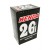 SLANGA 26x1,75-2,125 Franskur ventill